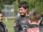 Leo Fraiser at the Panthers Cubs camp at Morse Park. Picture by James Arrow.