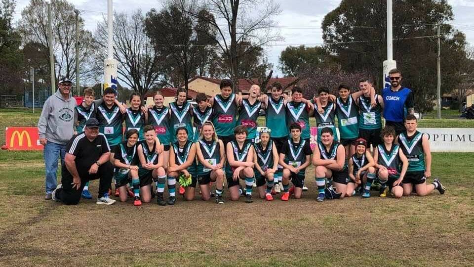 ONE GAME LEFT: The Bathurst Bushrangers under 14s (pictured) and 12s teams are in great form ahead of grand finals. They both play against Orange Tigers this Sunday. Photo: CONTRIBUTED