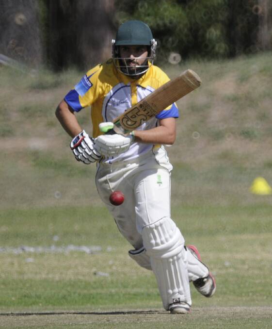 IT'S ON TRACK: Imran Qureshi said the Bathurst Orange Inter District Cricket competition achieved its goal of providing tough cricket. Photo: CHRIS SEABROOK