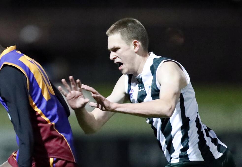 Wagga Wagga's Tyson Gentle is a new acquisition for the Bathurst Bushrangers. Picture by Les Smith.