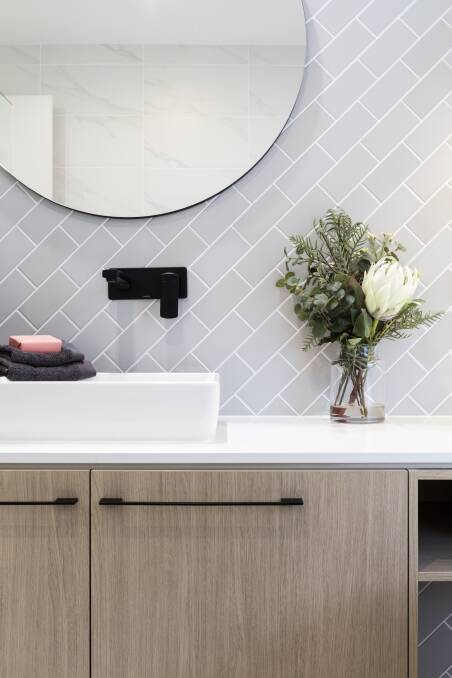 New ways to approach the placement of subway tiles