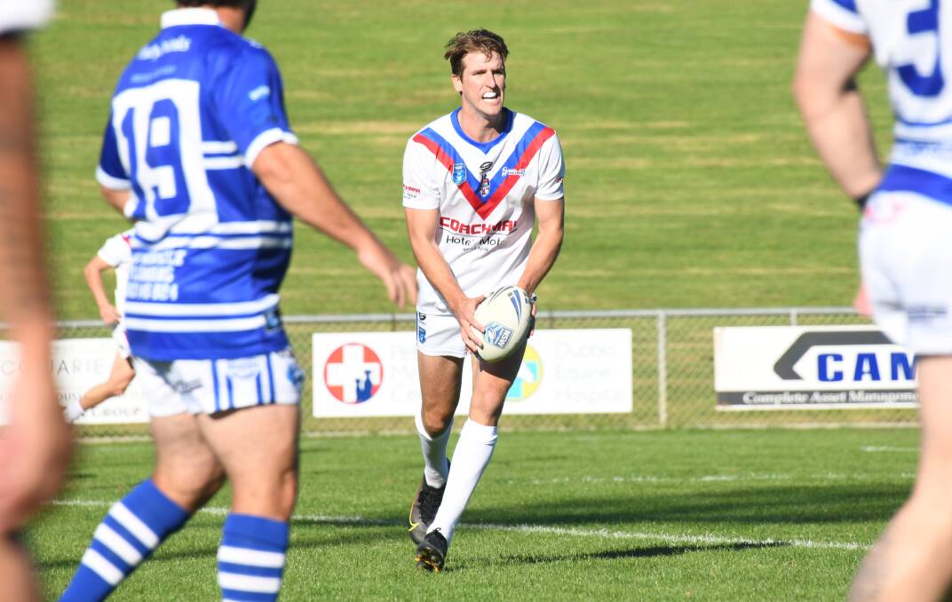Jack Creith is crucial both on and off the field for the Parkes Spacemen. Picture: Amy McIntyre