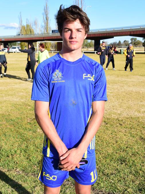 ELITE: Zen Clark enjoyed a stellar Astley Cup campaign with Bathurst High and was key to the school's overall victory. Bathurst High won its ties against both Orange and Dubbo. Photo: PAIGE WILLIAMS