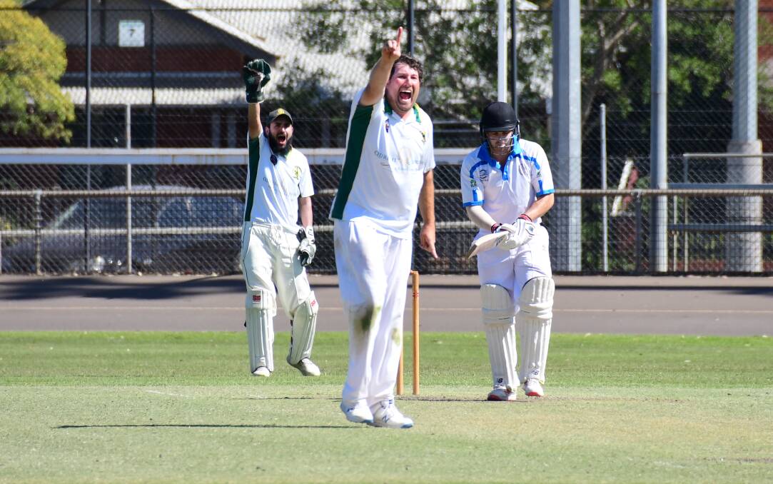 Bathurst won Sunday's Western Zone Premier League match at No. 1 Oval. Photos: AMY McINTYRE