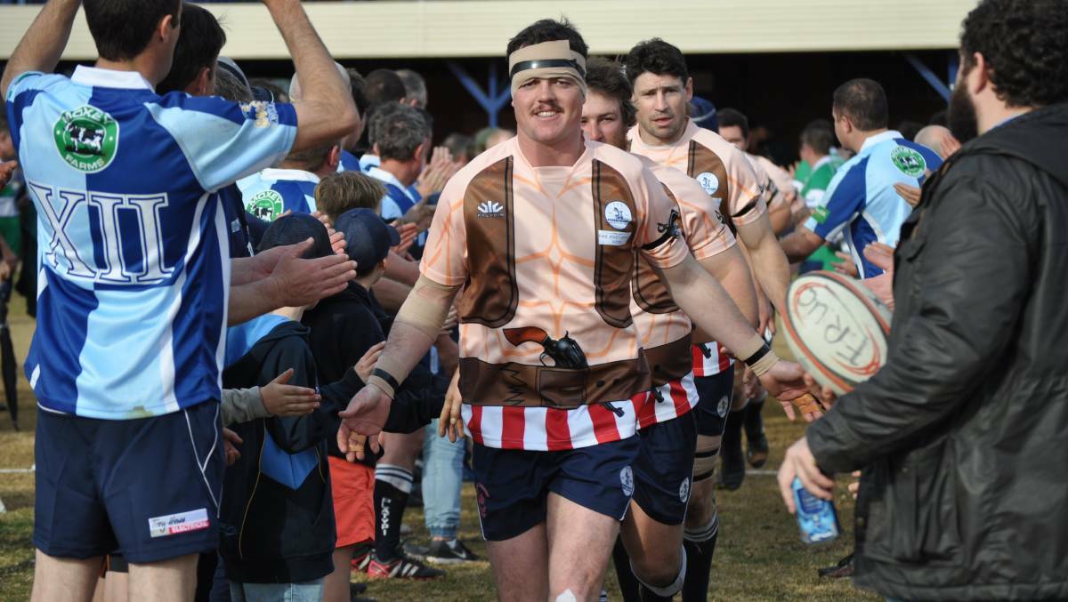 YOU BE THE JUDGE: Were Forbes' charity jerseys of 2018 the best or worst things we've seen on a footy field? Photo: NICK McGRATH