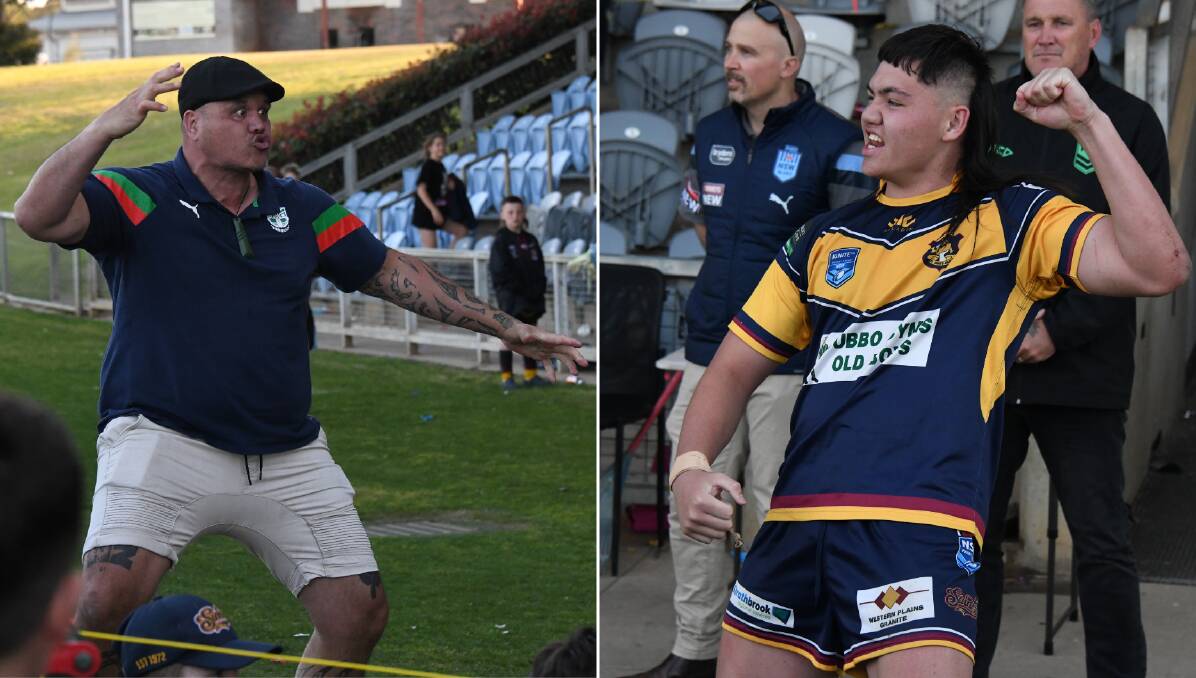 Kapene Karaitiana's family helped him celebrate his player of the match award in the under 16s grand final in style. Pictures by Nick Guthrie