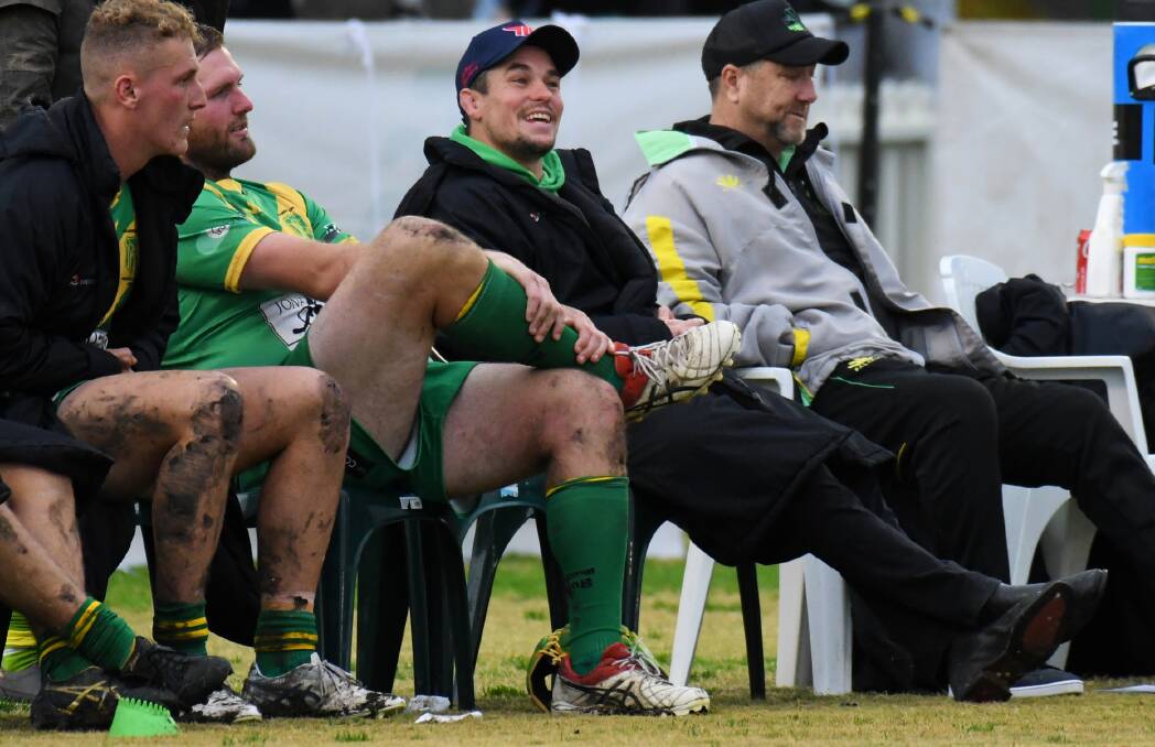 Daniel Mortimer has been stuck on the sidelines since round two. Picture: Carla Freedman