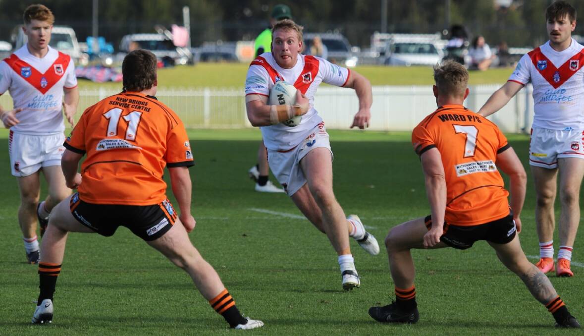 Cody Godden and the Mudgee Dragons have one of the best records in the Peter McDonald Premiership but the club could only field three grades this season. Picture: Petesib's Photography