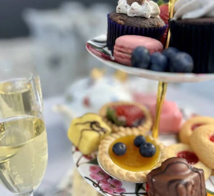 Enjoy High Tea at Stockman's Ridge Wines. Picture from website.