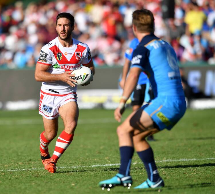 Ben Hunt has been in great form for the Dragons. Picture: AAP