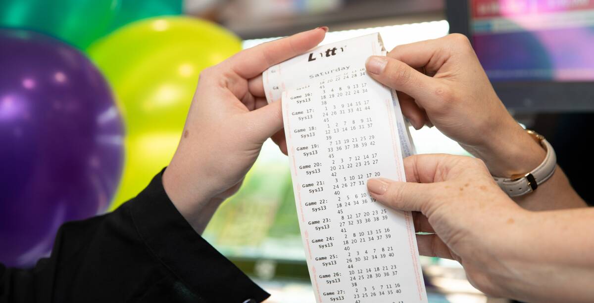 LUCKY NUMBERS: An unknown lottery winner may still be unaware that they're $287,839 richer.