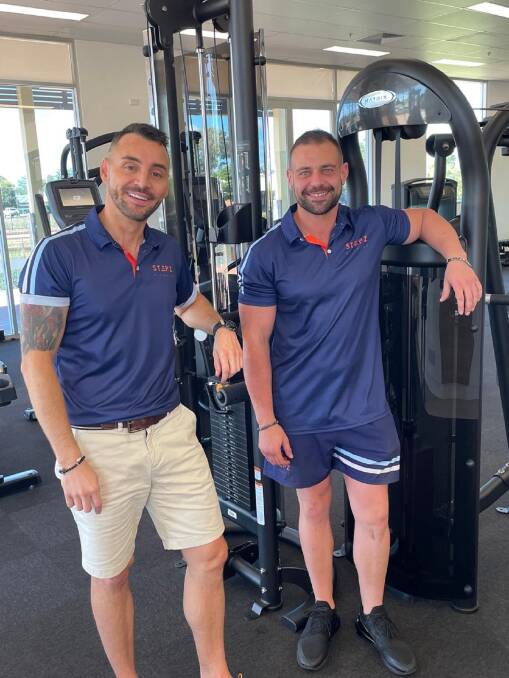 New on the scene: Bodie Hannifey and Scott Bouquet from Stepz Fitness.