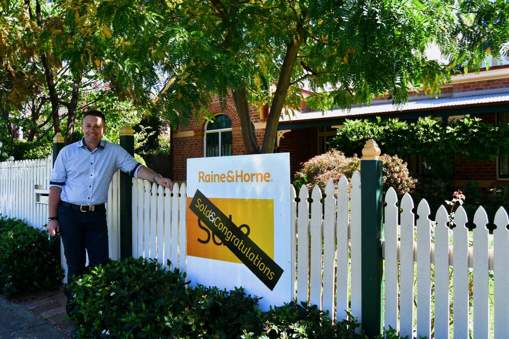 QUIET SALE: Raine and Horne Bathurst director Grant Maskill-Dowton sold 253 Bentinck Street for over $1 million without the aid of marketing. Photo: RACHEL CHAMBERLAIN