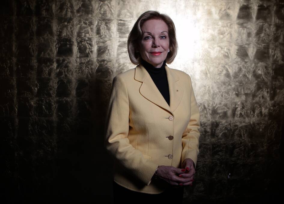 GUEST SPEAKER: Media personality Ita Buttrose will be in Bathurst next month for an annual function. Photo: ALEX ELLINGHAUSEN 