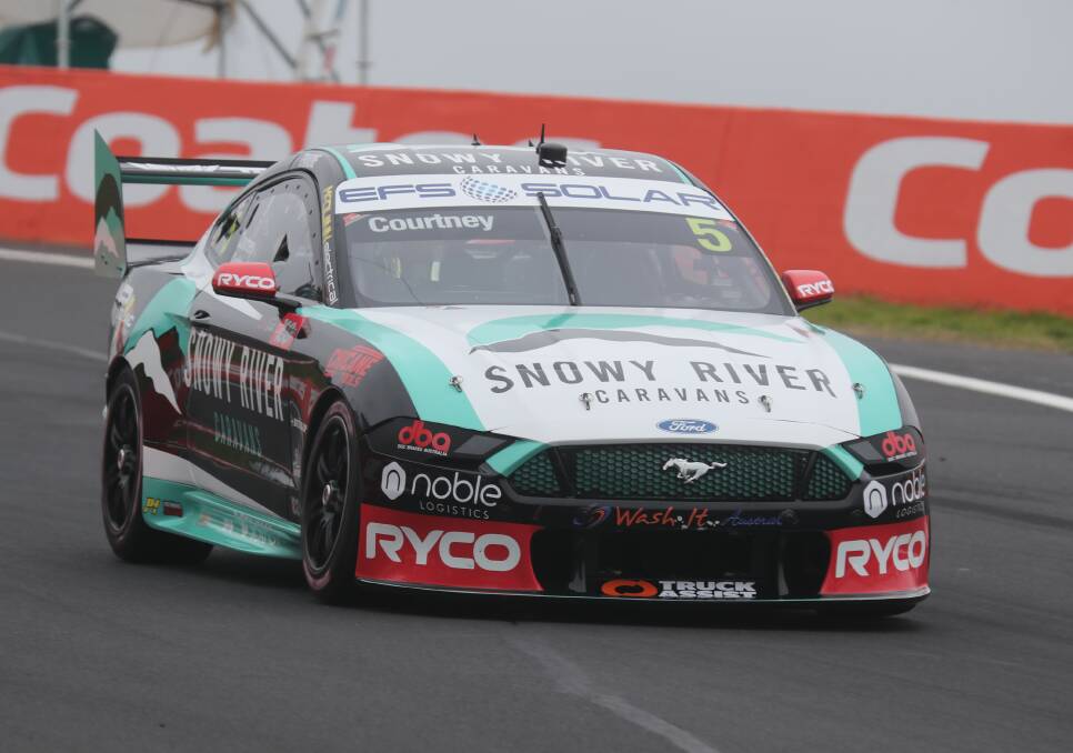 The #5 Tickford Ford Mustang. 