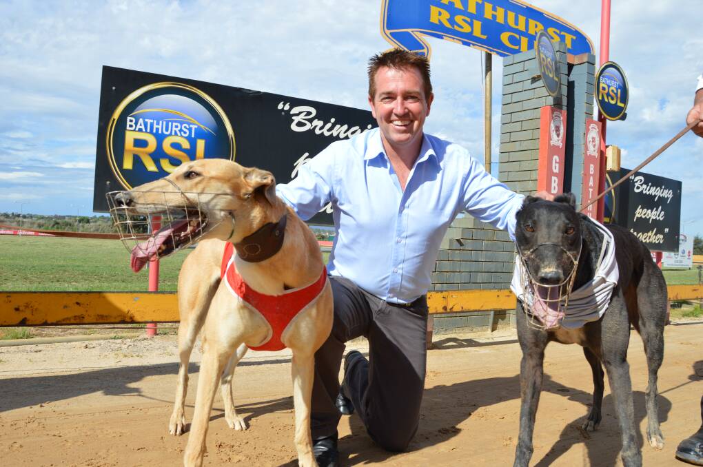 BACK TO THE TRACK: Bathurst MP Paul Toole at Kennerson Park.