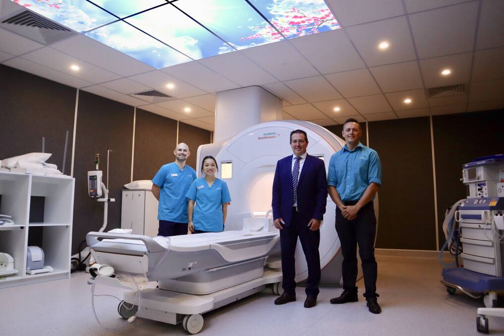 The new MRI machine is up and running at Bathurst Hospital. Picture supplied