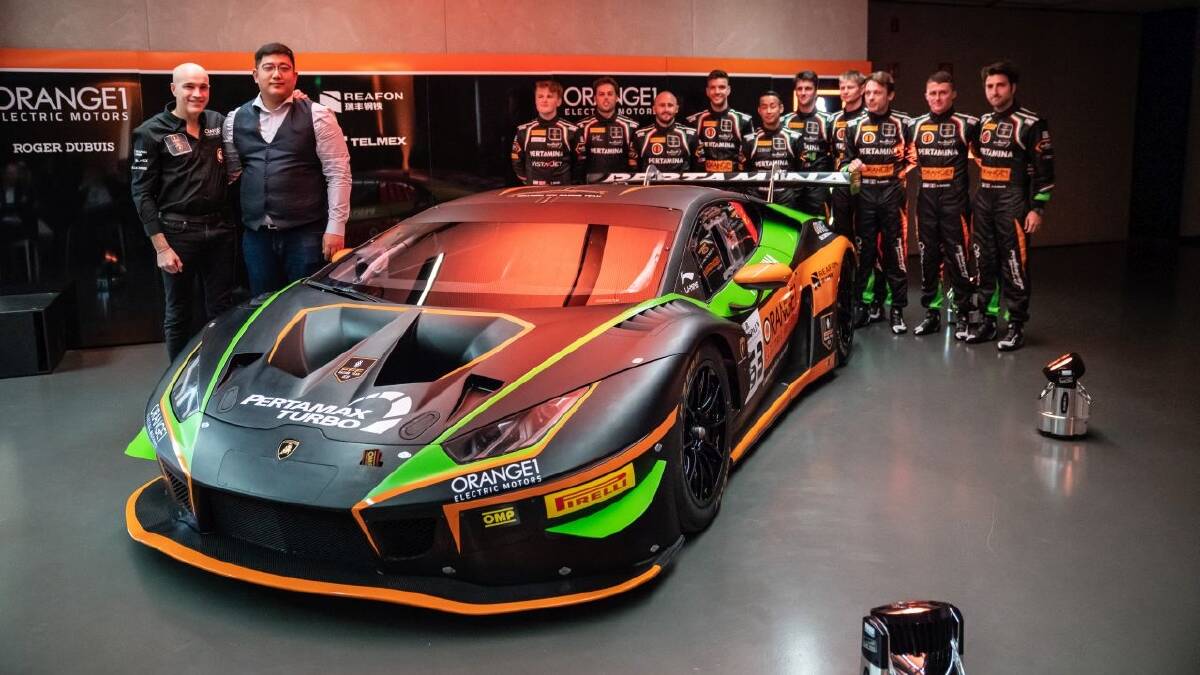 RAGING BULL: FFF Racing will compete as the factory Lamborghini entry at the 2019 Bathurst 12 Hour trophy. Photo: FFF RACING TEAM BY ACM