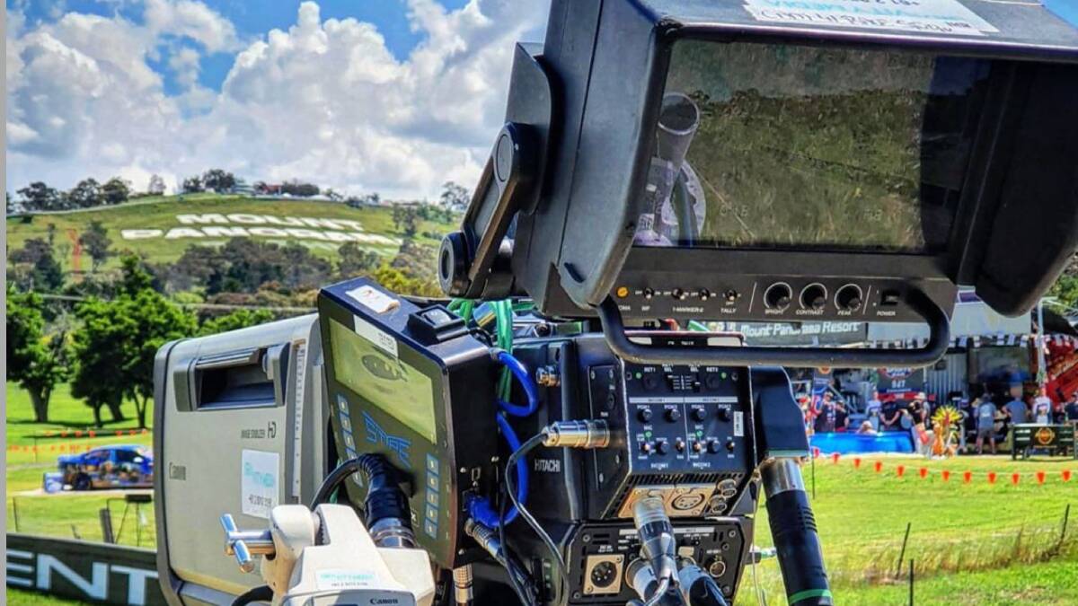 Nearly 200 television cameras will capture every angle of the 2022 Bathurst 1000. Picture supplied 