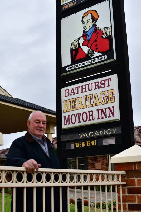 NEW CHAPTER: Grahame 'Spud' Spurway recently sold the Bathurst Heritage Motor Inn. Photo: RACHEL CHAMBERLAIN