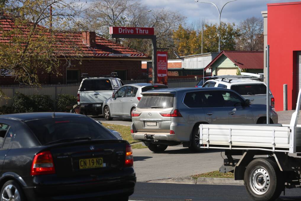 TRAFFIC ISSUES: The Bathurst KFC corner, at the intersection of Durham and George Streets, is often busy. 
