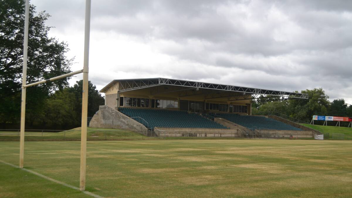 TWICE THE SIZE: The grandstand at Carrington Park is to be extended, with the concept design to double the capacity for spectators. 