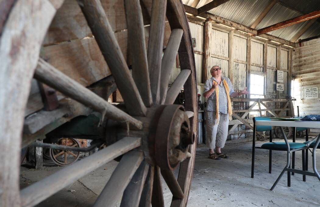 ON HAND: Museums consultant Margot Jolly, pictured at the Bathurst Agricultural Research Station, has been engaged to help. Photo: PHIL BLATCH 112618pbag6