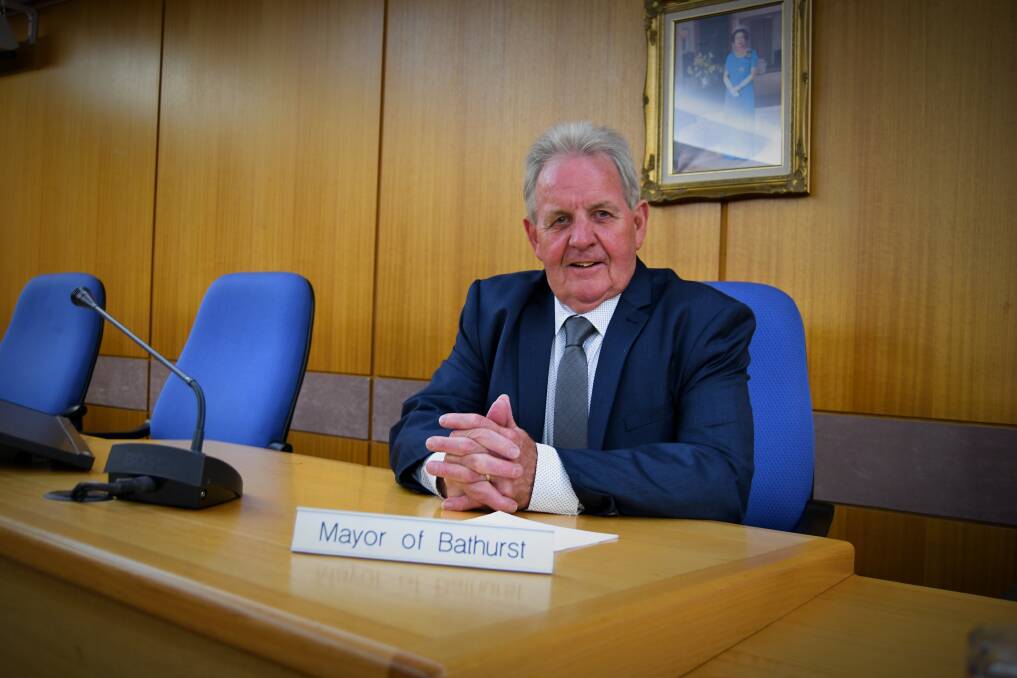 CITY'S LEADER: Robert 'Stumpy' Taylor was elected as mayor at an extraordinary meeting of council in December. Photo: RACHEL CHAMBERLAIN