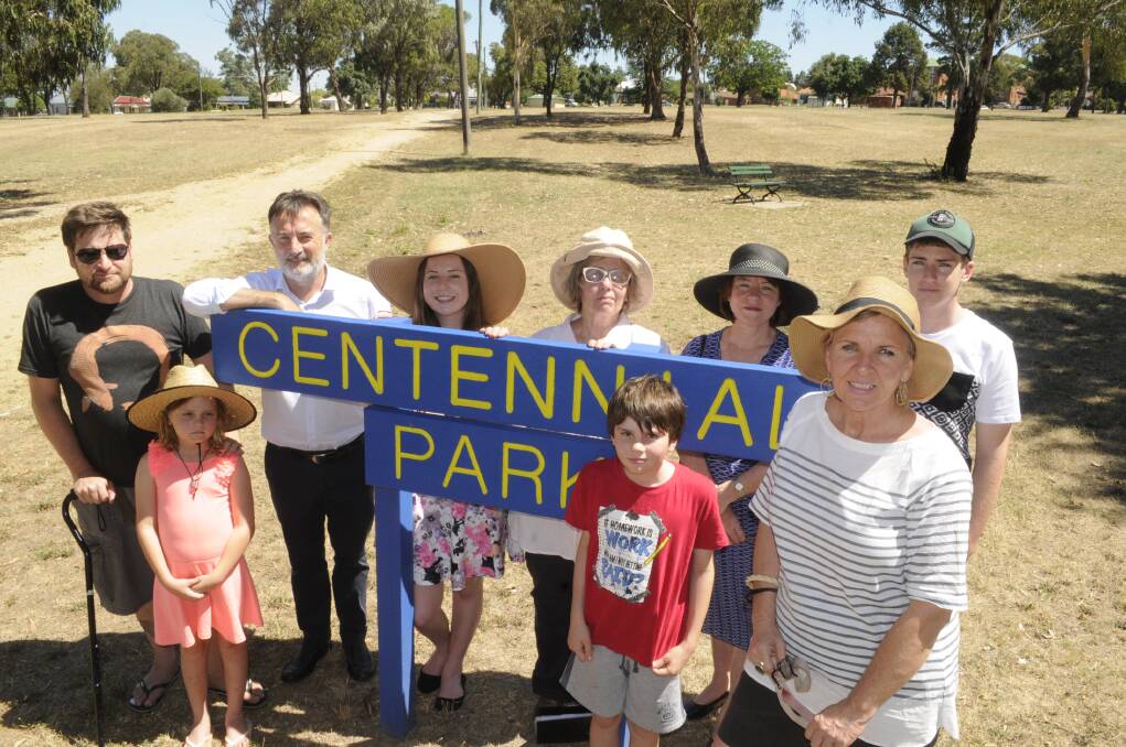 FILE PHOTO: Members of the Friends of Centennial Park group, pictured in 2017. Several of them chose to speak at the December ordinary meeting of Bathurst Regional Council.