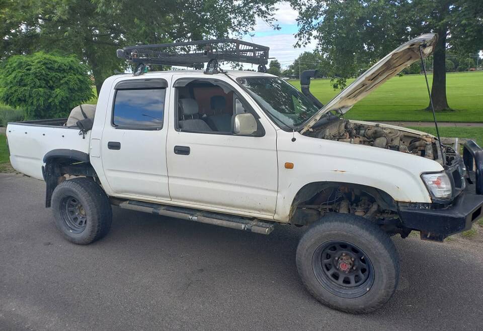 GOING NOWHERE: An inspection of this vehicle found it was not in a roadworthy condition. Photos: NSW POLICE