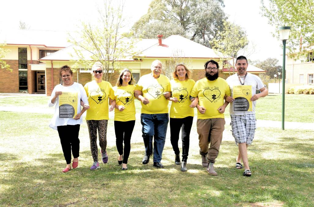 PARTNERING: Lifeline Central West and the Bathurst Wiradyuri Elders are joining forces for to bring Walk 'n' Talk for Life to Bathurst this month. Photo: RACHEL CHAMBERLAIN