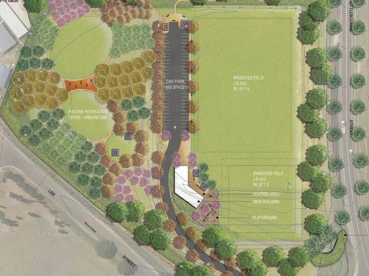 CONCEPT DESIGN: This is what dsb Landscape Architects has prepared for Alec Lamberton Park. 