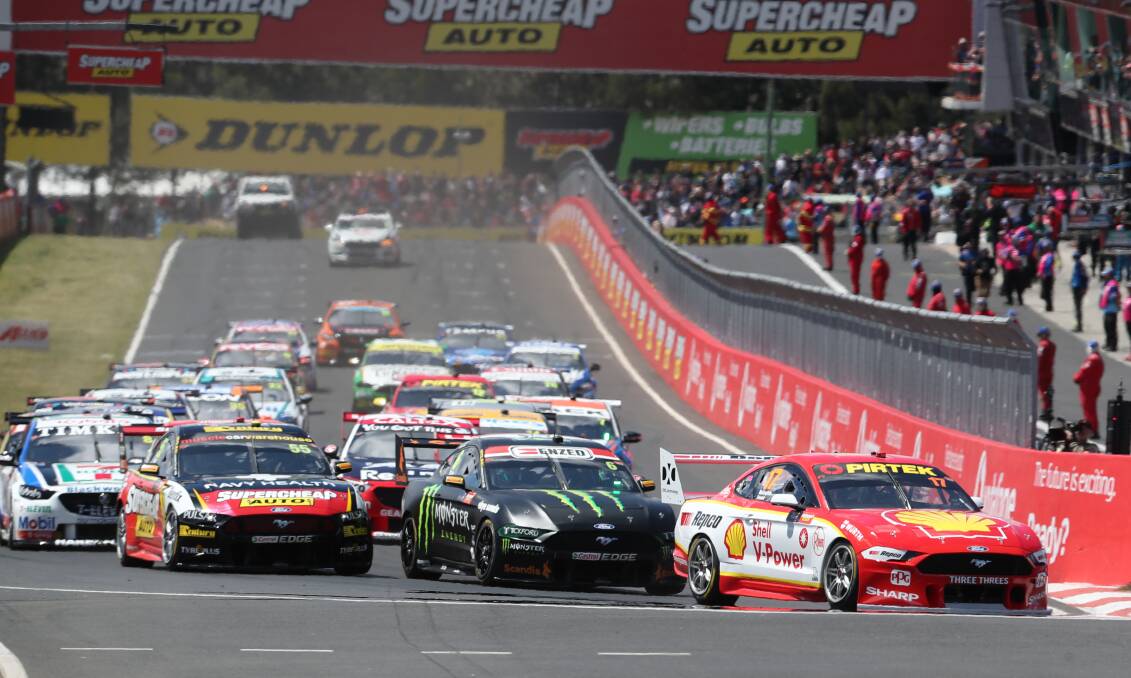 JUST THE ONE: The Bathurst 1000 will remain the only event at Mount Panorama for the 2020 Supercars season. Photo: PHIL BLATCH