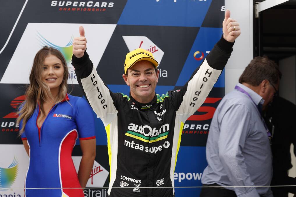 ONE OF US: Craig Lowndes to become honourary Bathurst citizen. Photo: AAP Image/Mark Horsburgh