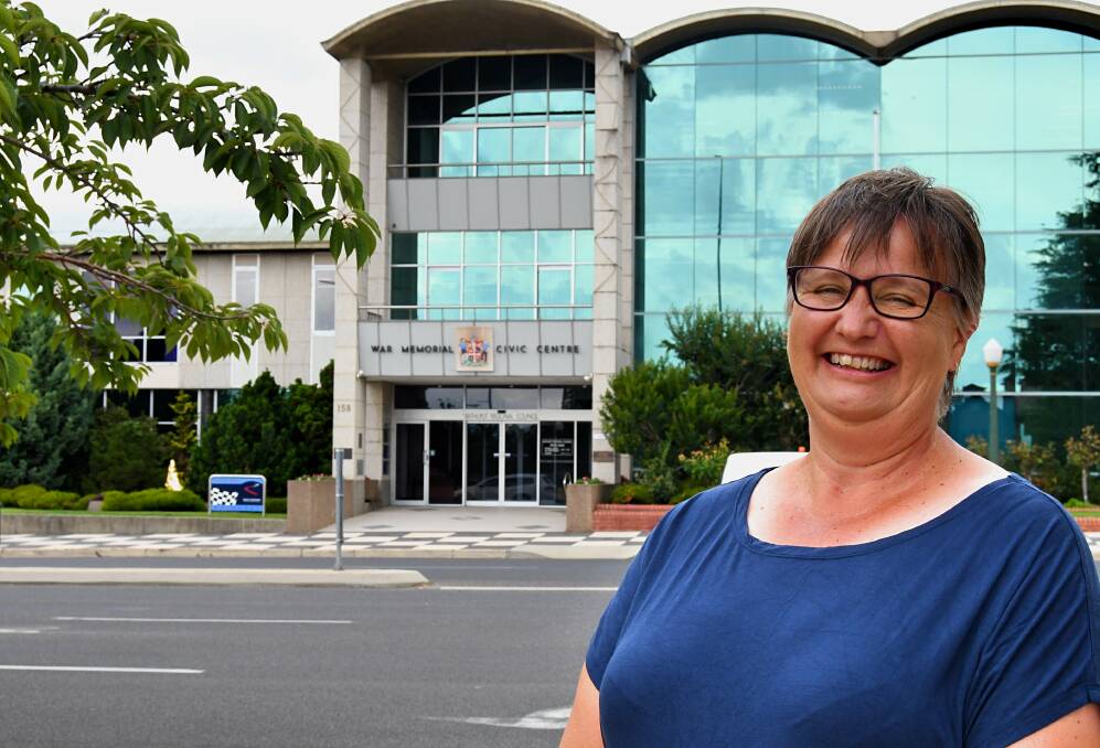 Janet Bingham has received a Public Service Medal after working in Bathurst council's planning department for more than three decades. Picture by Rachel Chamberlain