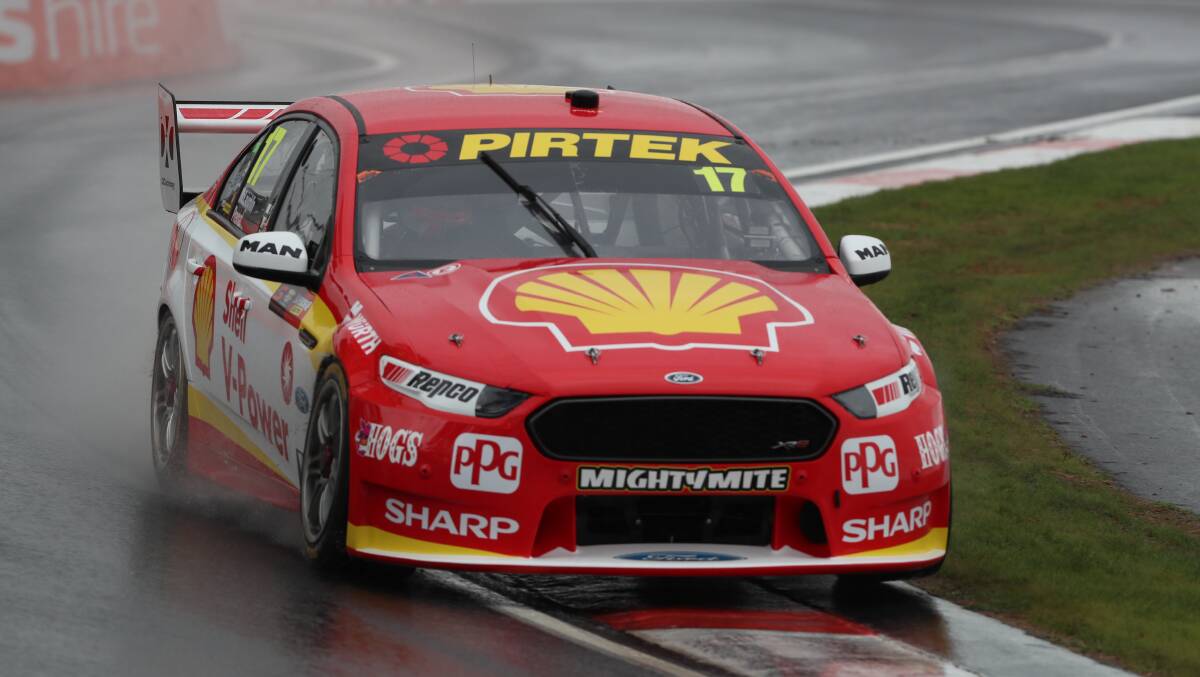 CHAMPION: Scott McLaughlin won his first Australia Supercars Championship in 2018 and also enjoyed his first Bathurst podium. Photo: PHIL BLATCH