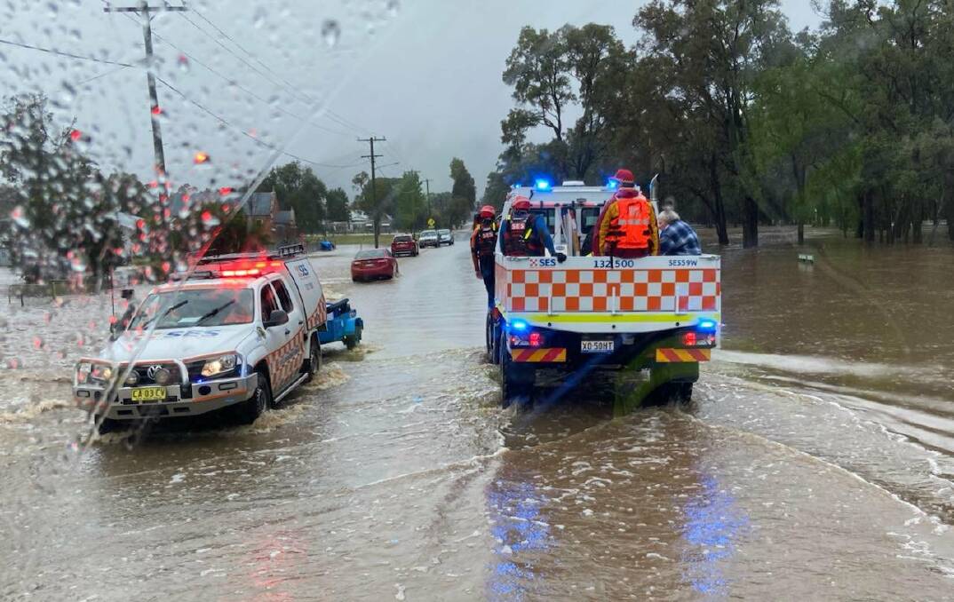 Volunteers have been supporting flood response efforts. Photo: NSW SES