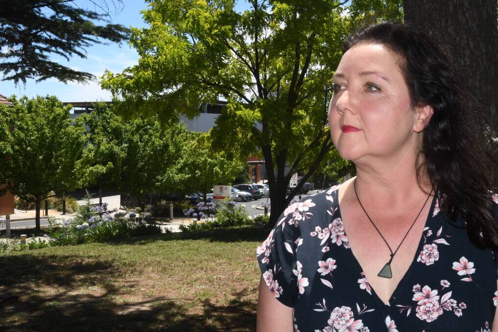 CONCERNED: Jody Parker, a former patient of Panorama Clinic, believes the facility should stay where it is. Photo: RACHEL CHAMBERLAIN