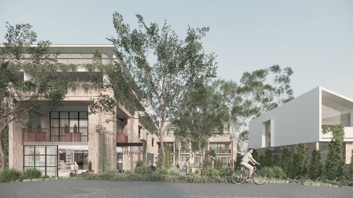 An artist's impression of what the development at 50 Busby Street, the former St Catherine's Aged Care Facility site, could look like. Picture supplied