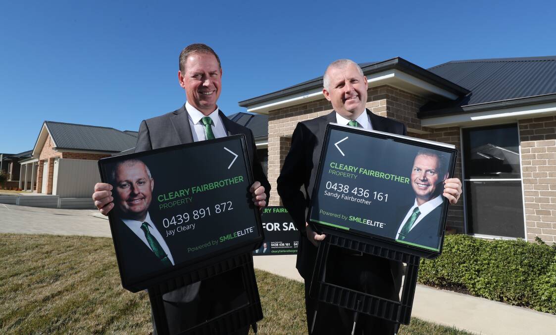 IN BUSINESS: Sandy Fairbrother and Jay Cleary partnered to create a new agency Cleary Fairbrother Property. Photo: PHIL BLATCH 070119pbrealty3