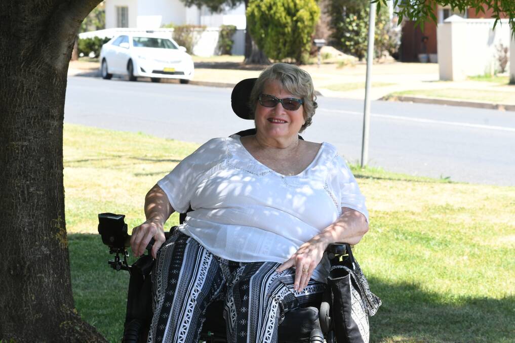 HELP AVAILABLE: Bathurst Regional Access Committee chairperson Irene Hancock hopes businesses will apply for grants to make their premises more accessible. Photo: CHRIS SEABROOK