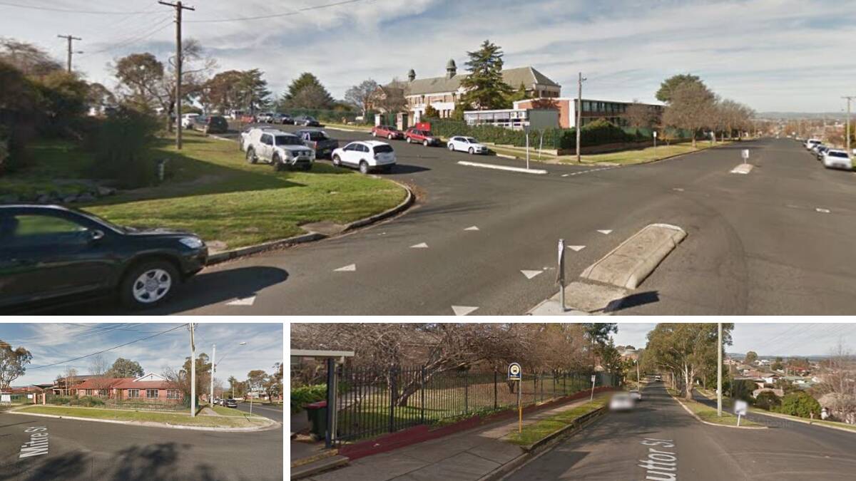 AREAS OF CONCERN: Schools in West Bathurst are hot spots for people parking close to corners. Photos: GOOGLE IMAGES