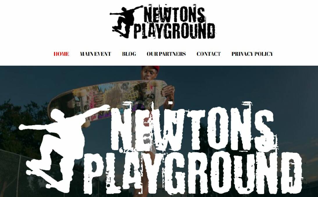 BEWARE: Newtons Nation organiser James Hopkin has warned people against using this website to get information on his event, saying it is a false site. 