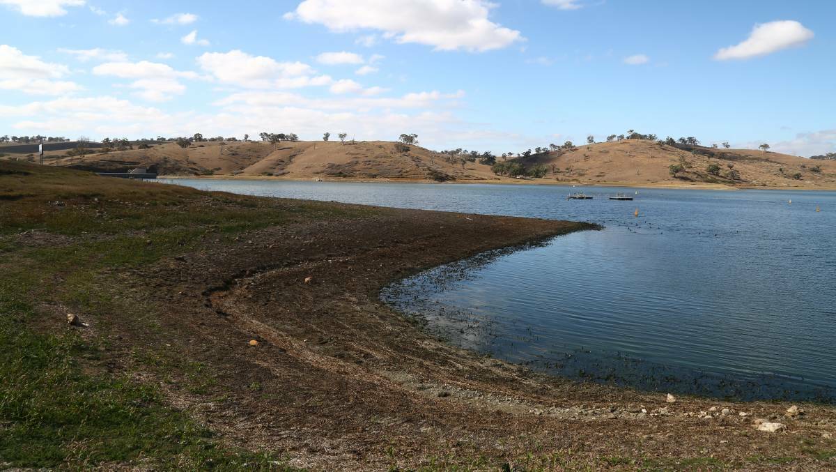 FILE PHOTO: Chifley Dam has been below 60 per cent for 46 weeks.