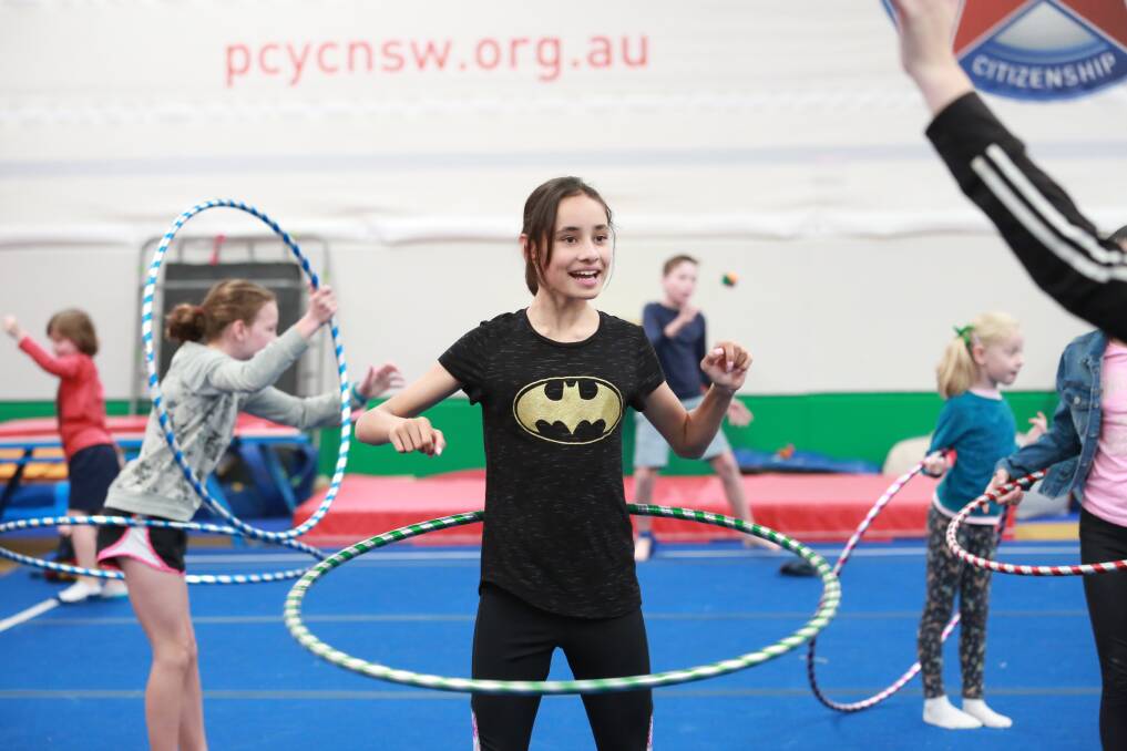 FILE PHOTO: One of the activities Bathurst PCYC will be offering to children over the summer school holidays is circus skills. It is a regular feature of the club's program. 