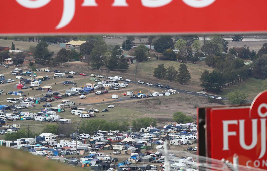 Great Race fans eager to set up camp at Mount Panorama
