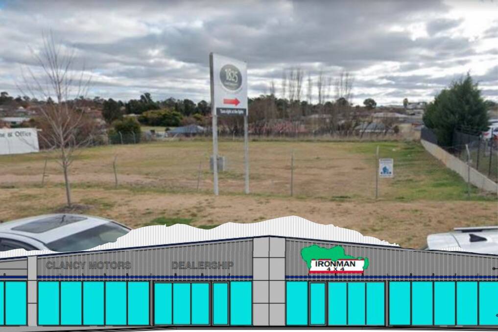 A car dealership is proposed for a vacant site on Sydney Road, Kelso. 