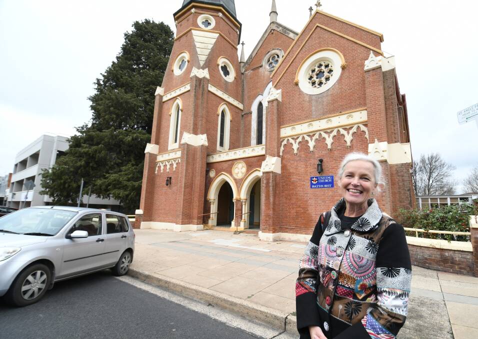 LAST DAYS: Reverend Claire Wright is leaving the Bathurst Uniting Church after three and a half years. Photo: CHRIS SEABROOK