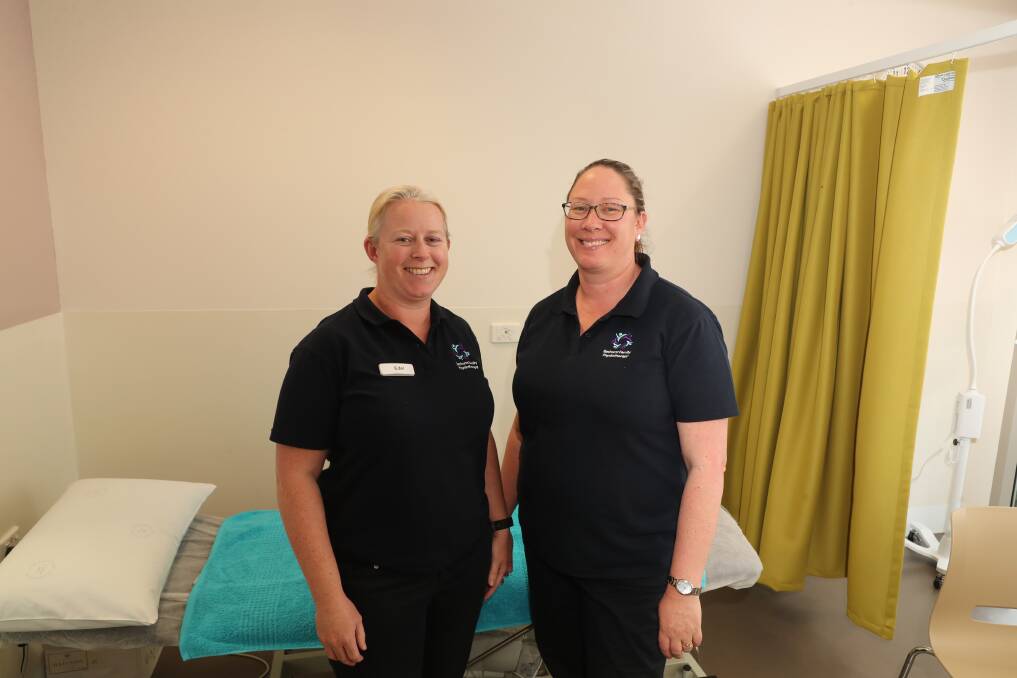 NEW VENTURE: Physiotherapists Edel McMahon and Tanya Dickerson have started a new practice together, Bathurst Family Physiotherapy. Photo: PHIL BLATCH 071019pbphysio2