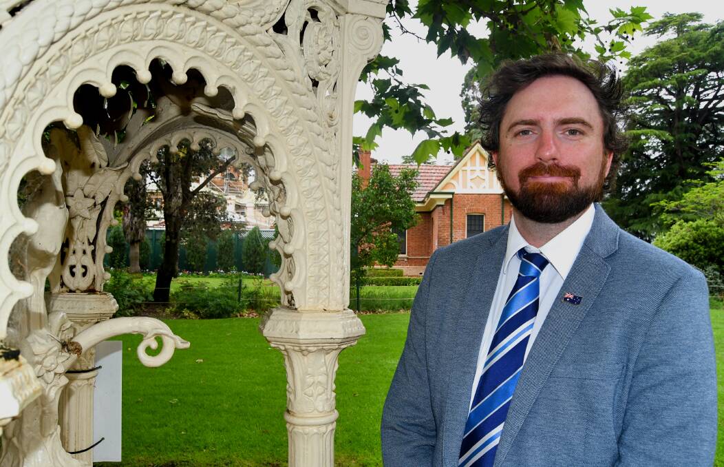 INCUMBENT: Councillor Alex Christian hopes the community will elect him for a second term on Bathurst Regional Council. Photo: RACHEL CHAMBERLAIN 111121rcalex